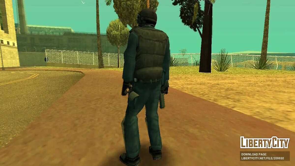 SWAT из Manhunt 1 (Remade) / GTA San Andreas