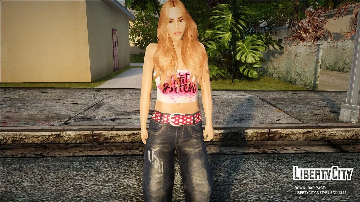 Симпатичная девушка / GTA San Andreas