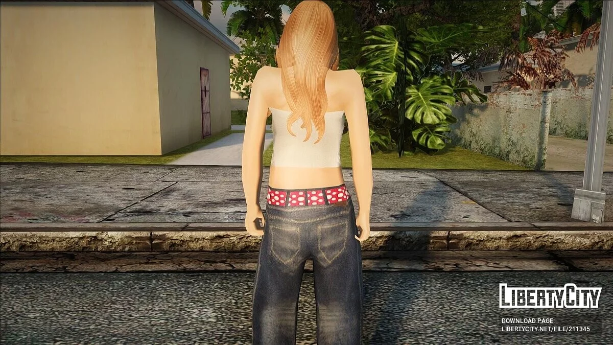 Симпатичная девушка / GTA San Andreas