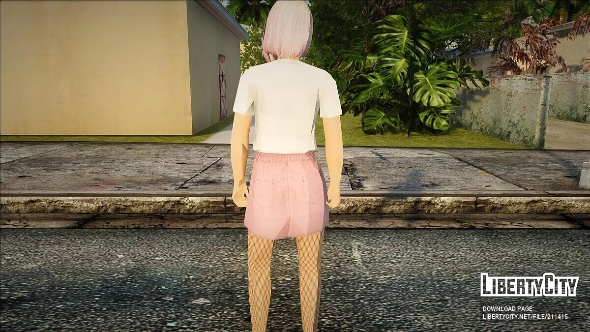 Симпатичная девушка / GTA San Andreas