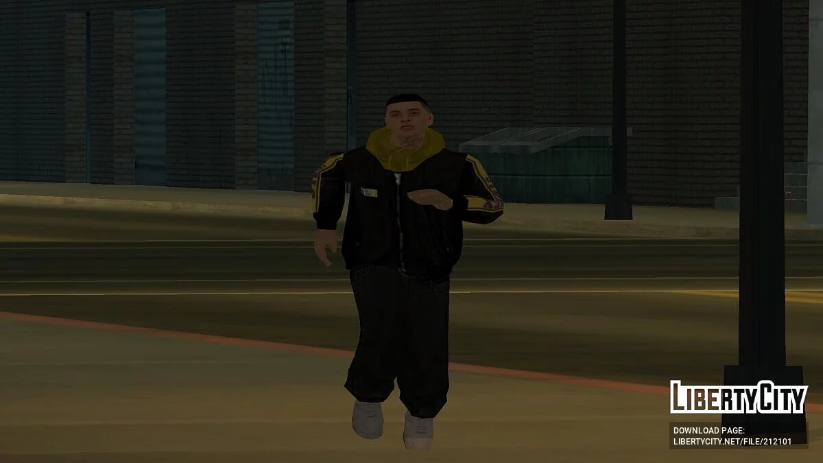 Сборник скинов испаноязычной уличной банды Latin Kings из Чикаго и Нью-Йорка / GTA San Andreas