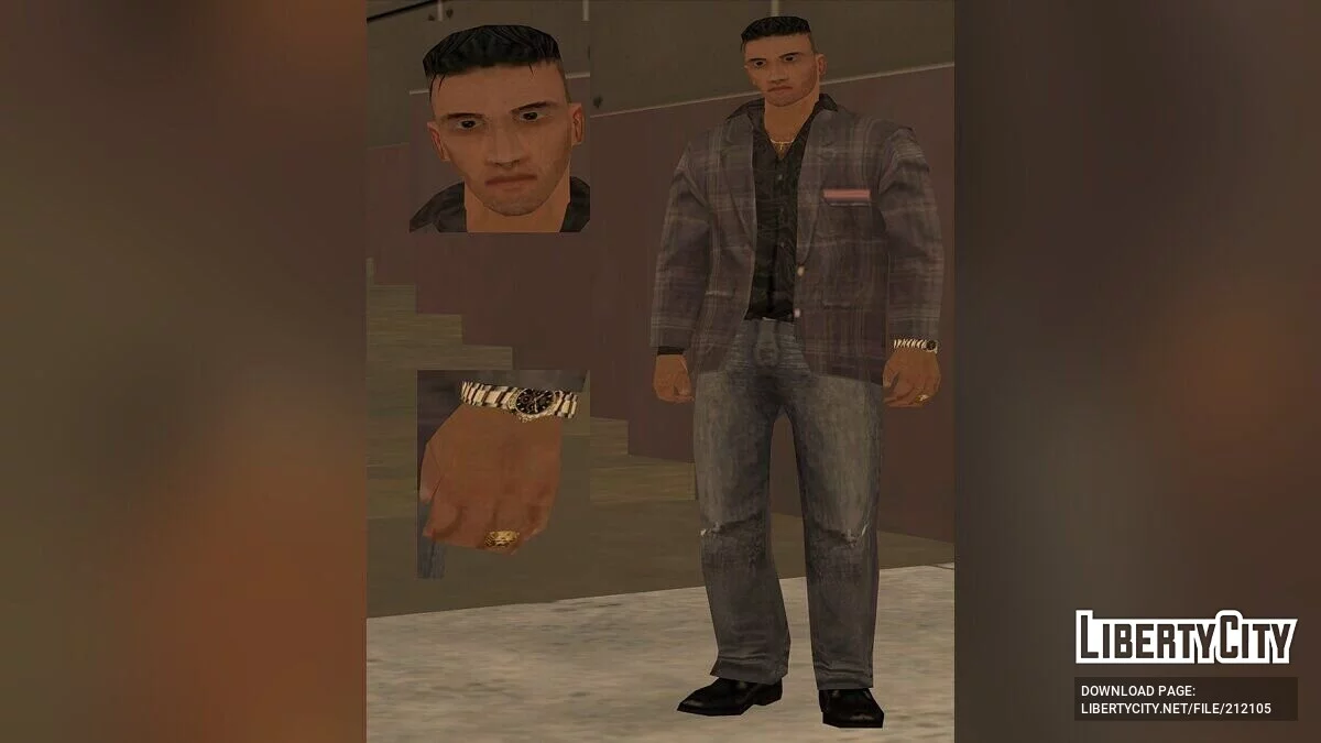 Сборник скинов мексиканского наркокартеля / GTA San Andreas