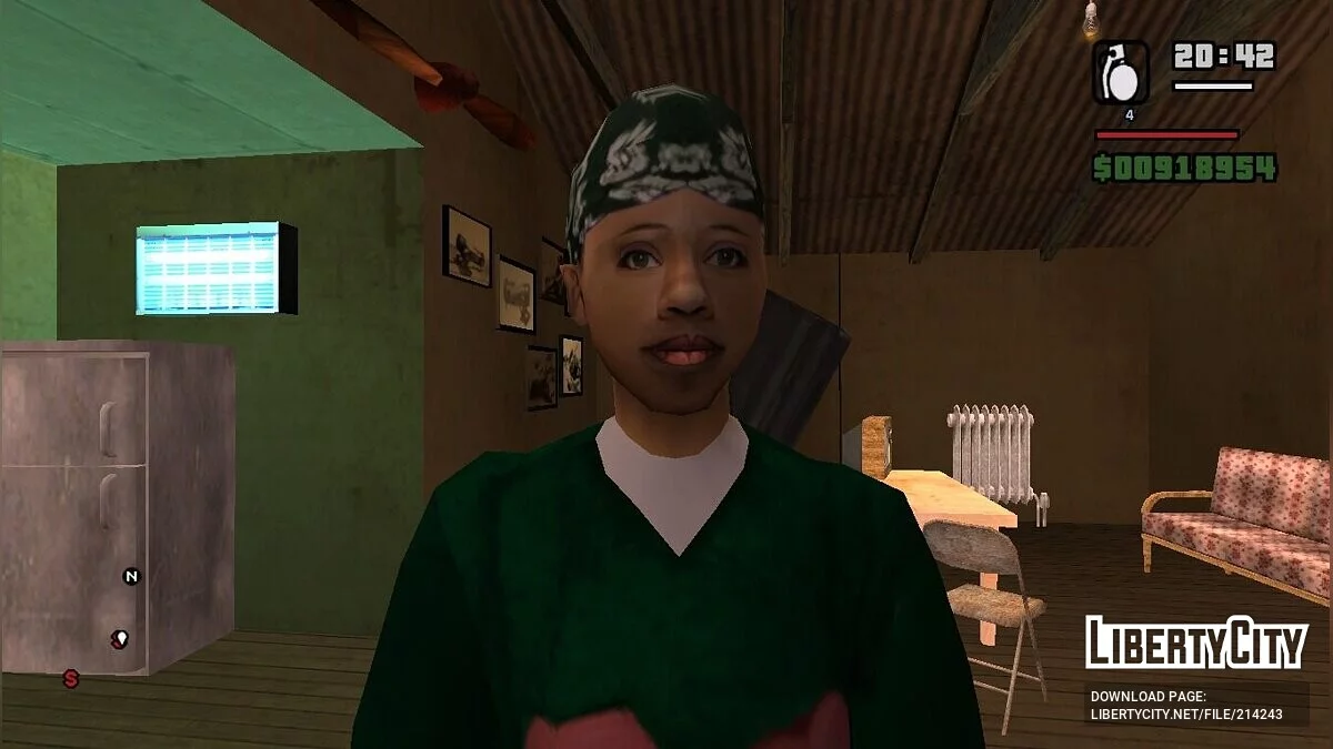 Дениз Робинсон (в стиле артворка) / GTA San Andreas