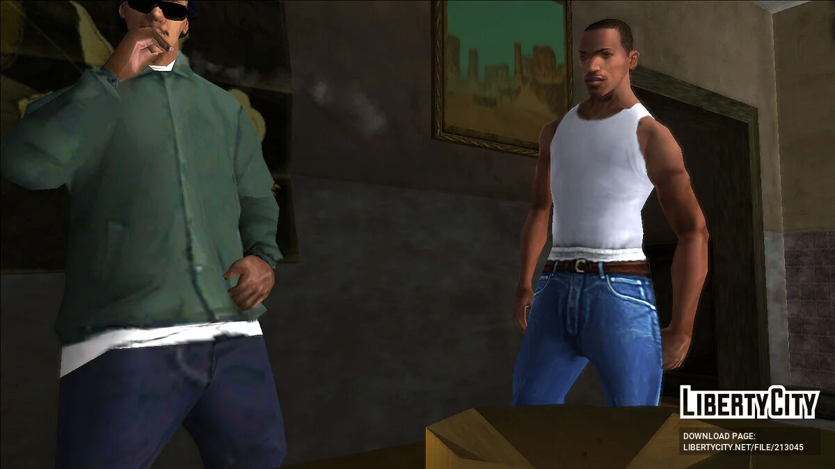 Фикс кофты Райдера / GTA San Andreas