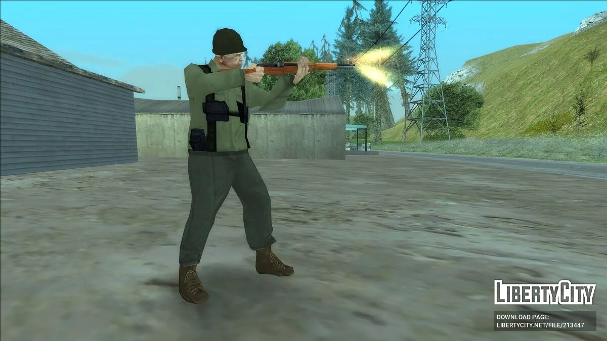 Скины американских солдат (SA Style) / GTA San Andreas