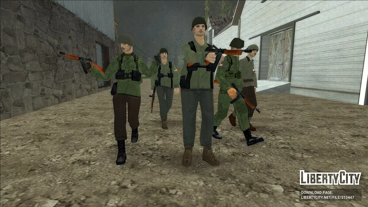 Скины американских солдат (SA Style) / GTA San Andreas