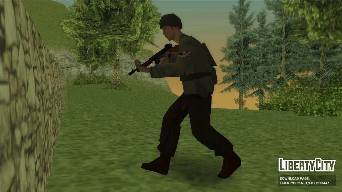 Скины американских солдат (SA Style) / GTA San Andreas