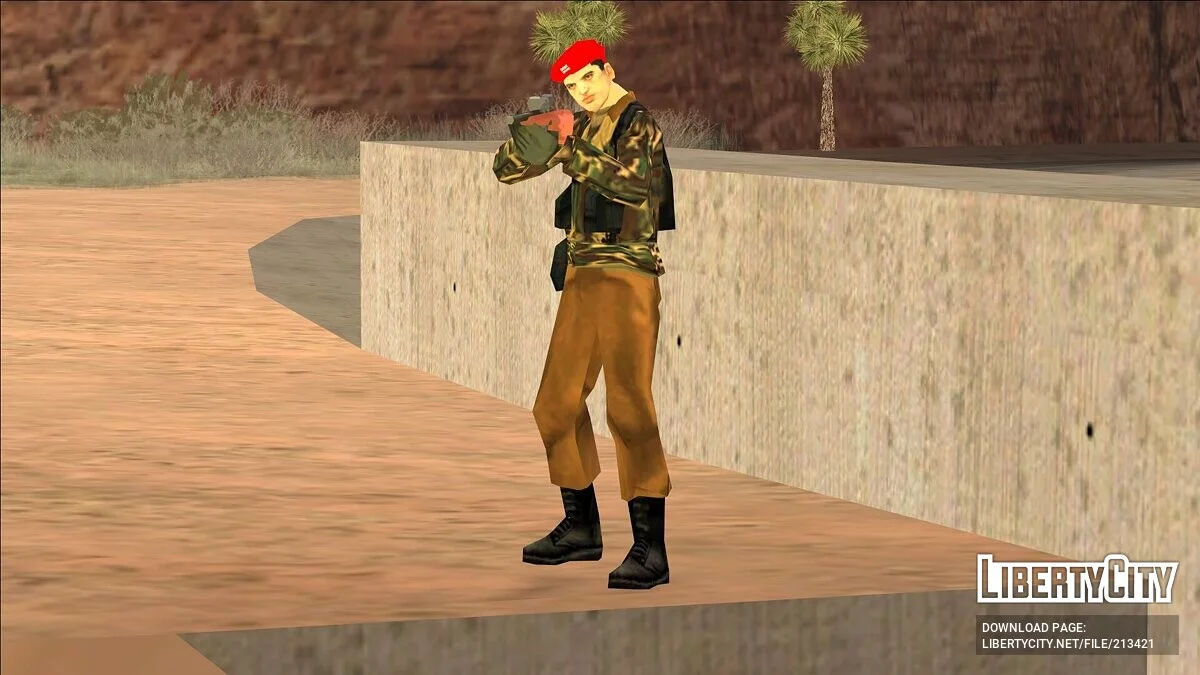 Скины британских солдат (SA Style) / GTA San Andreas