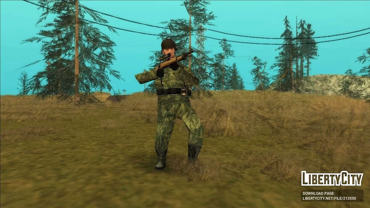 Скины немецких солдат (SA Style) / GTA San Andreas