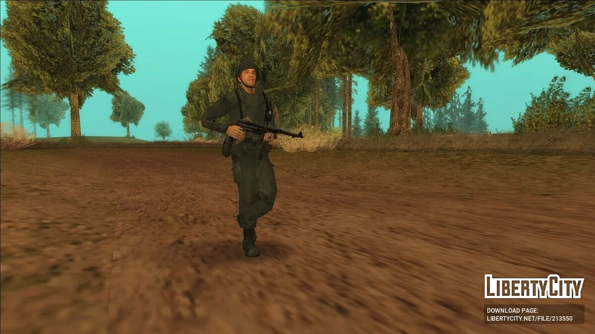 Скины немецких солдат (SA Style) / GTA San Andreas