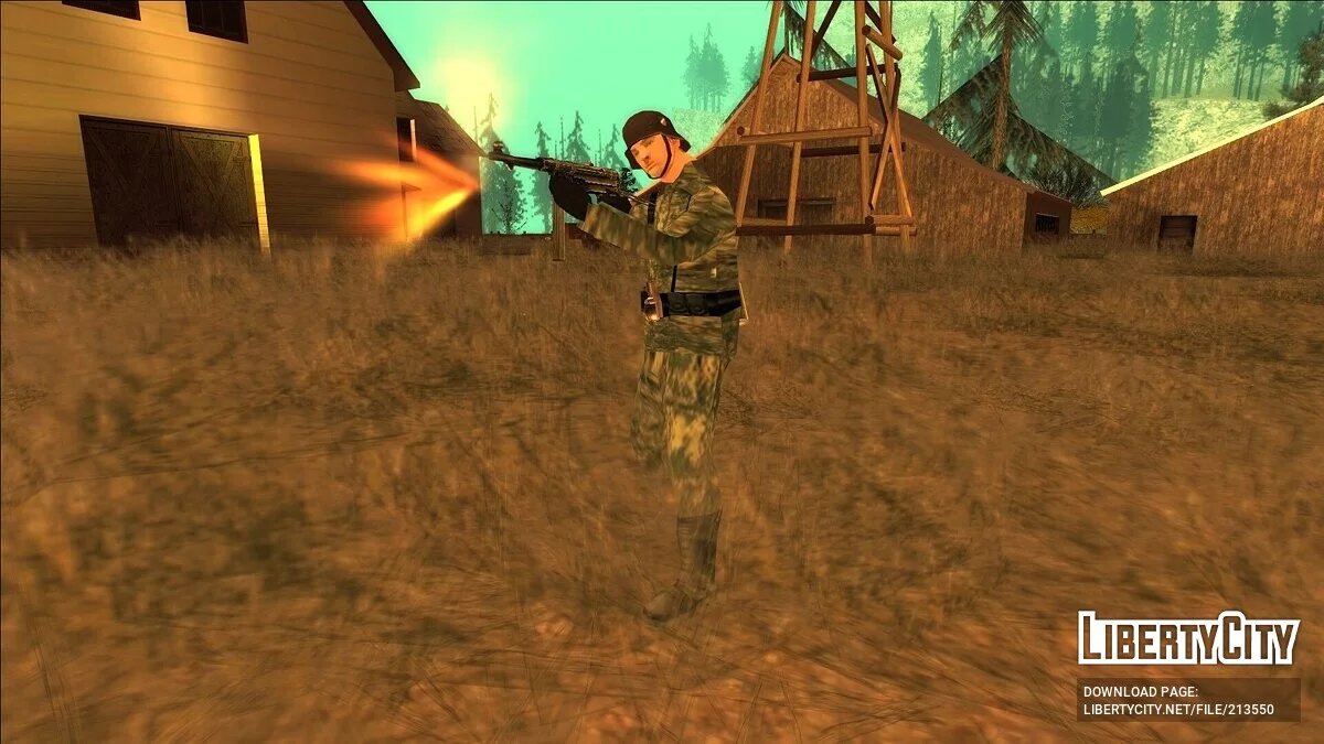 Скины немецких солдат (SA Style) / GTA San Andreas