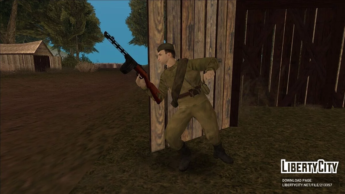 Скины советских солдат (SA Style) / GTA San Andreas