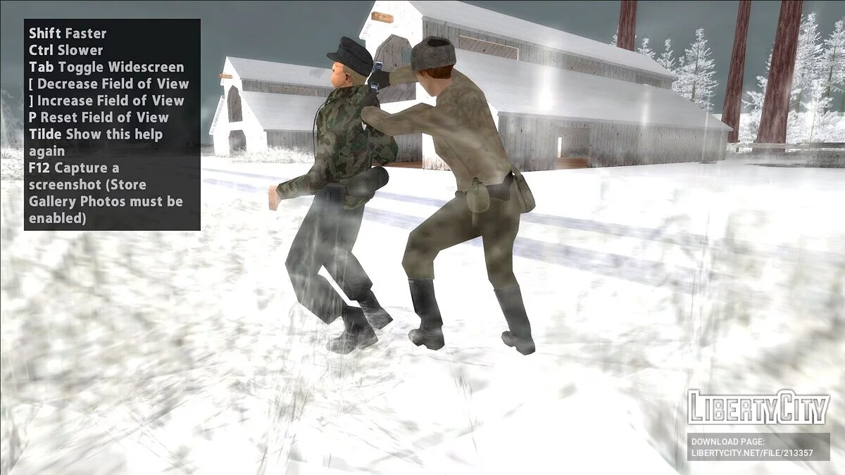 Скины советских солдат (SA Style) / GTA San Andreas