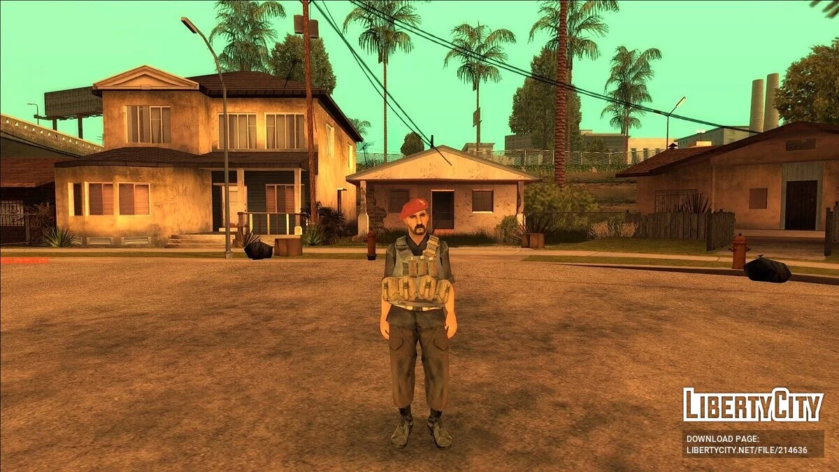 Бойцы OpFor (Opposing Forces) из Call of Duty 4: Modern Warfare (SA Style) / GTA San Andreas