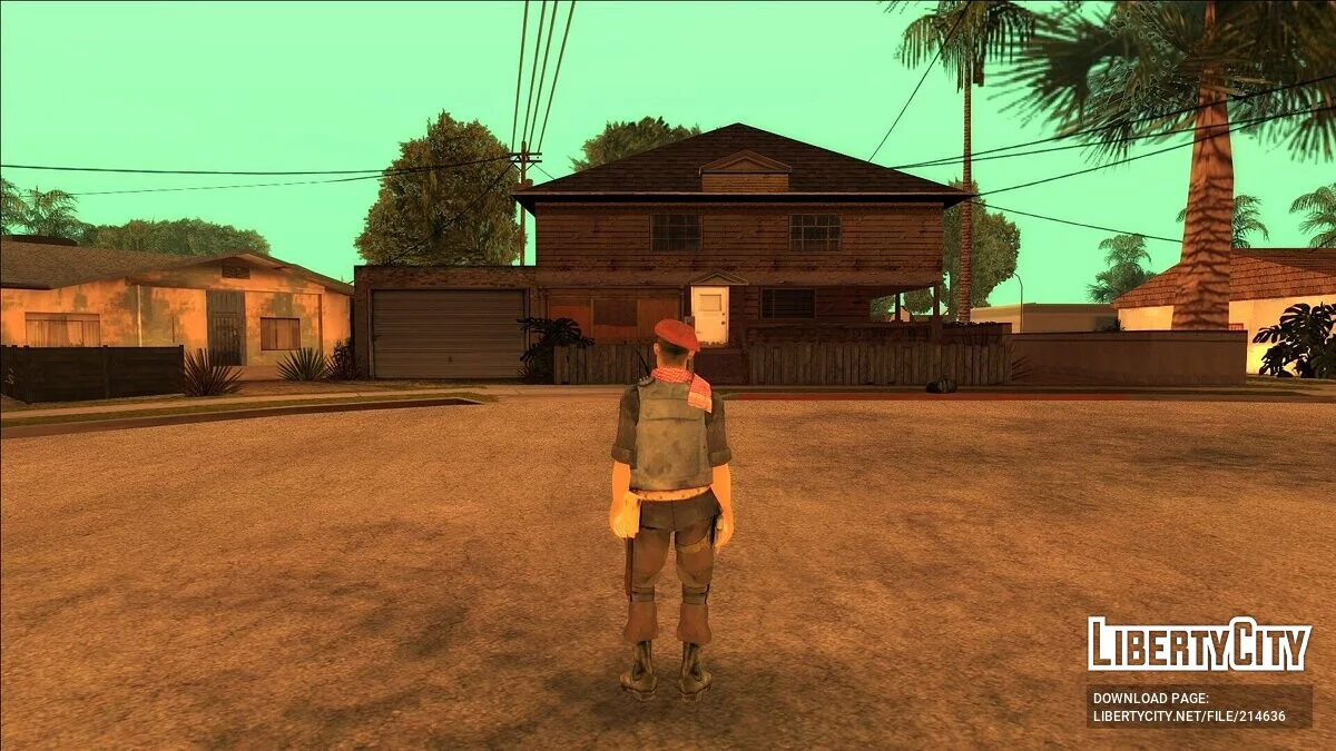 Бойцы OpFor (Opposing Forces) из Call of Duty 4: Modern Warfare (SA Style) / GTA San Andreas