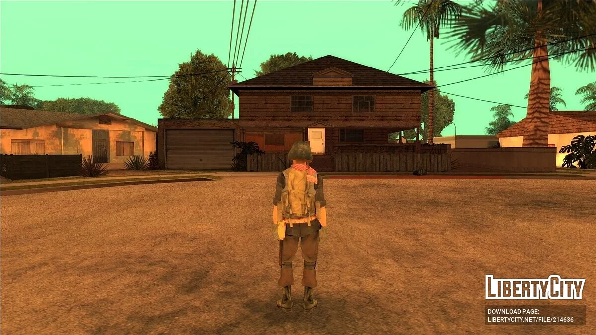 Бойцы OpFor (Opposing Forces) из Call of Duty 4: Modern Warfare (SA Style) / GTA San Andreas