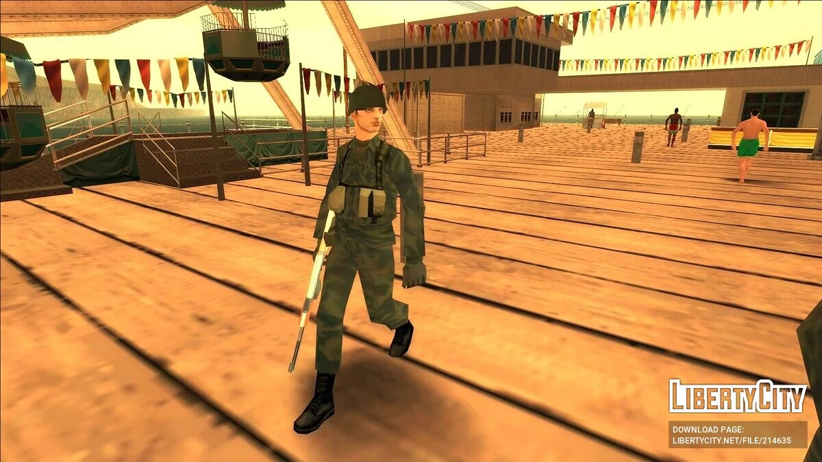 Пехота РФ 1995 года (адаптация к PedFuncs) / GTA San Andreas