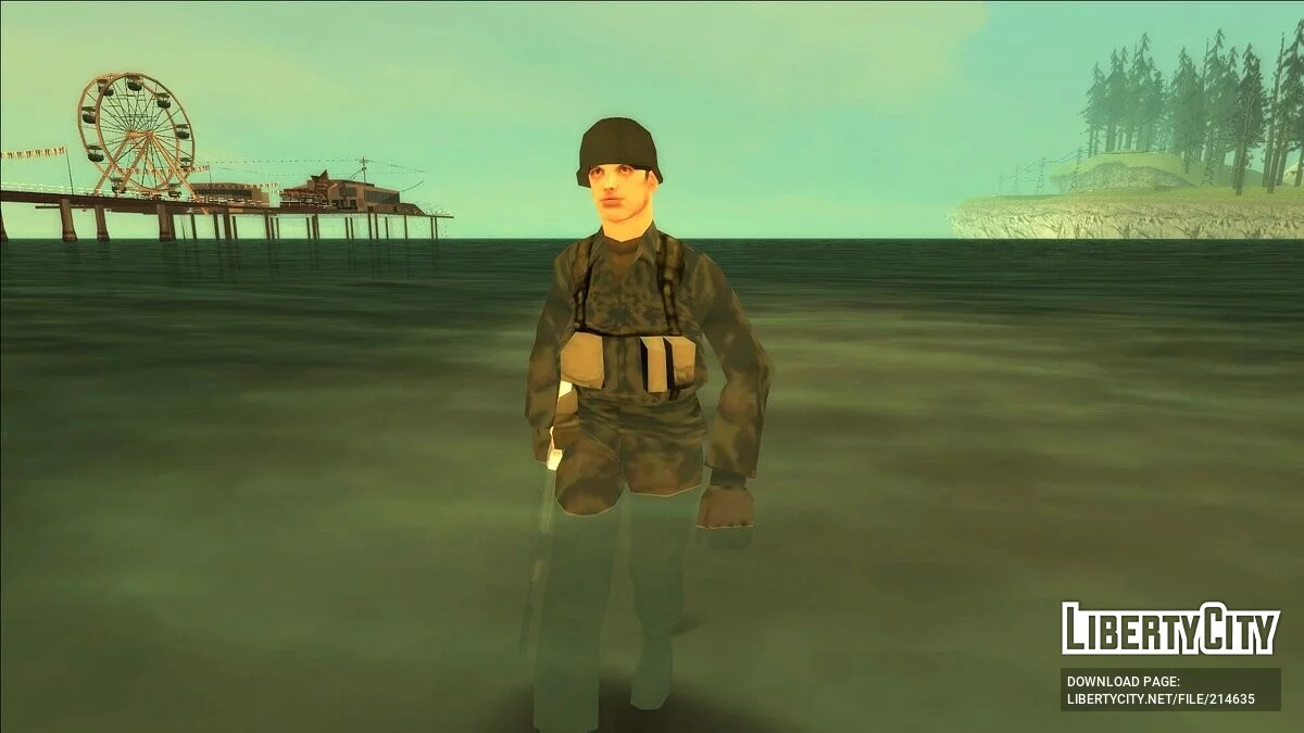 Пехота РФ 1995 года (адаптация к PedFuncs) / GTA San Andreas