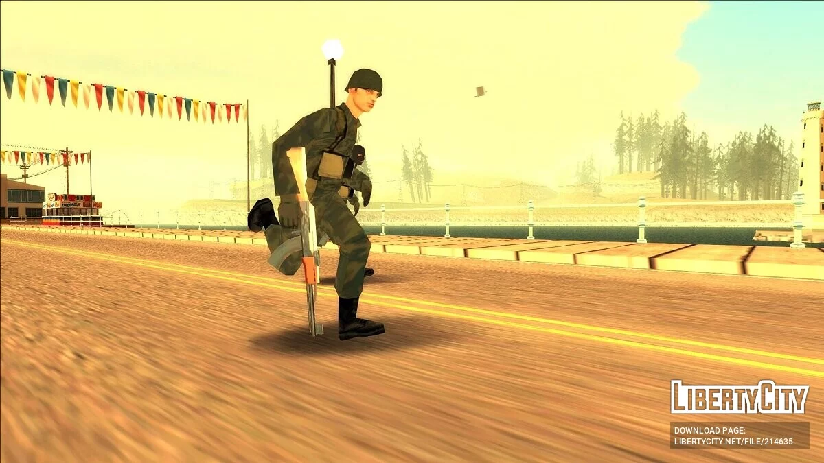 Пехота РФ 1995 года (адаптация к PedFuncs) / GTA San Andreas