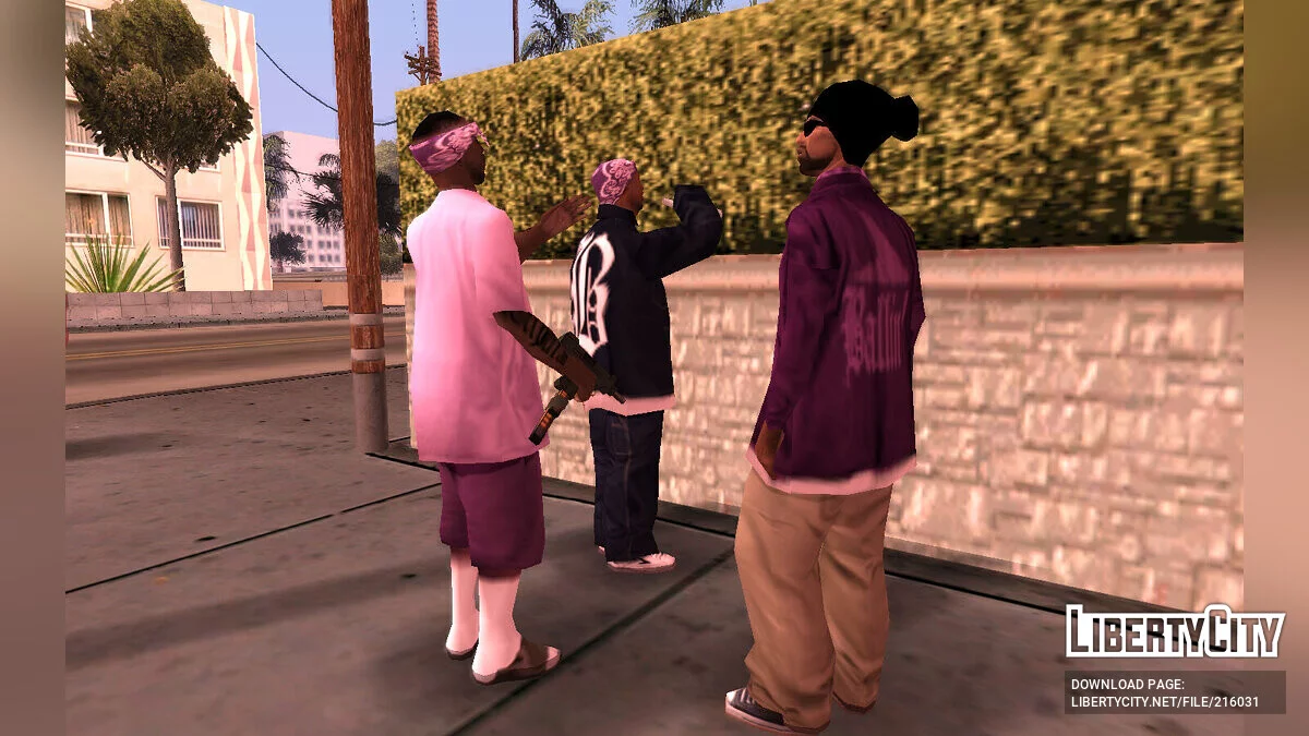 Исправления разных персонажей / GTA San Andreas
