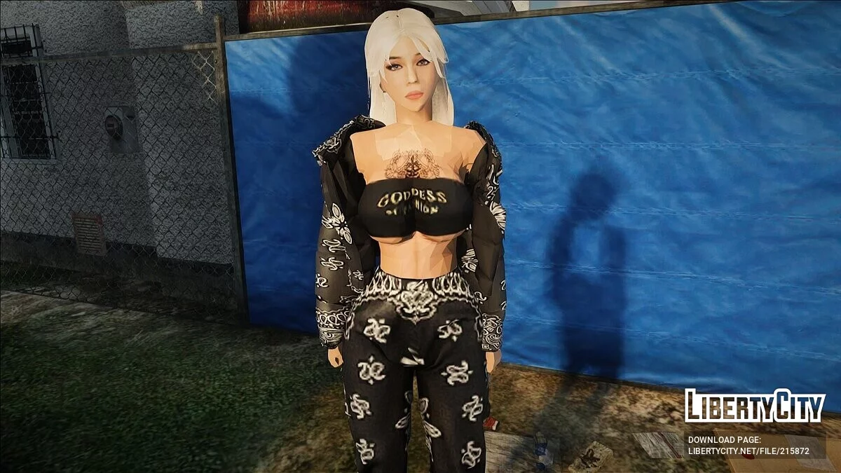Сексуальные девушки в SA стиле / GTA San Andreas