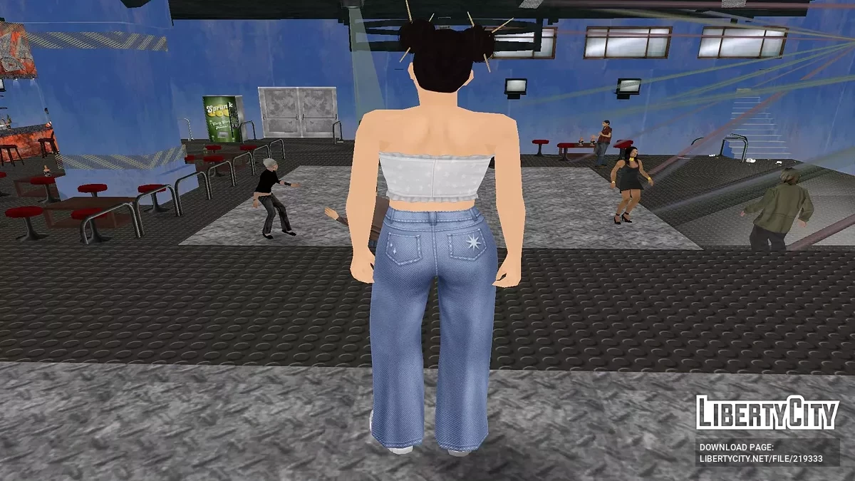 Рандомная девушка / GTA San Andreas