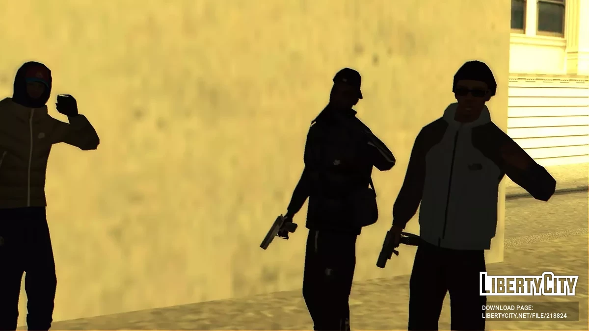 Сборник скинов U.K. Drill / GTA San Andreas