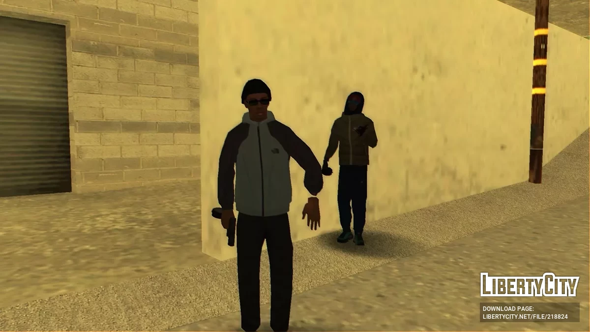 Сборник скинов U.K. Drill / GTA San Andreas