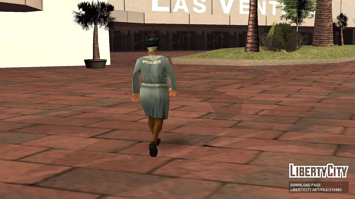 Полицейская бабка / GTA San Andreas