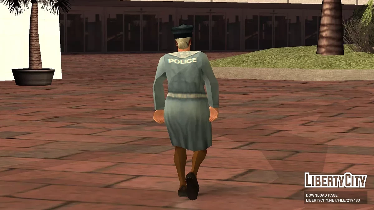 Полицейская бабка / GTA San Andreas