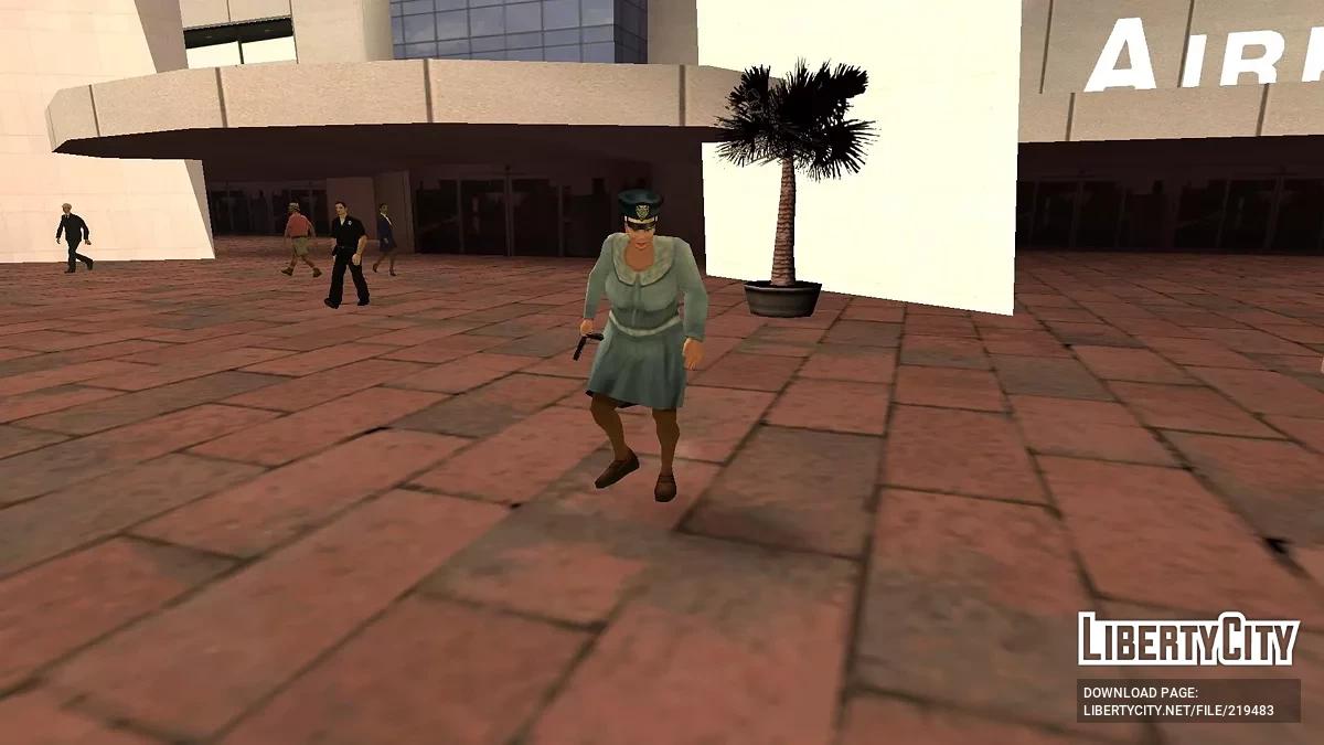 Полицейская бабка / GTA San Andreas