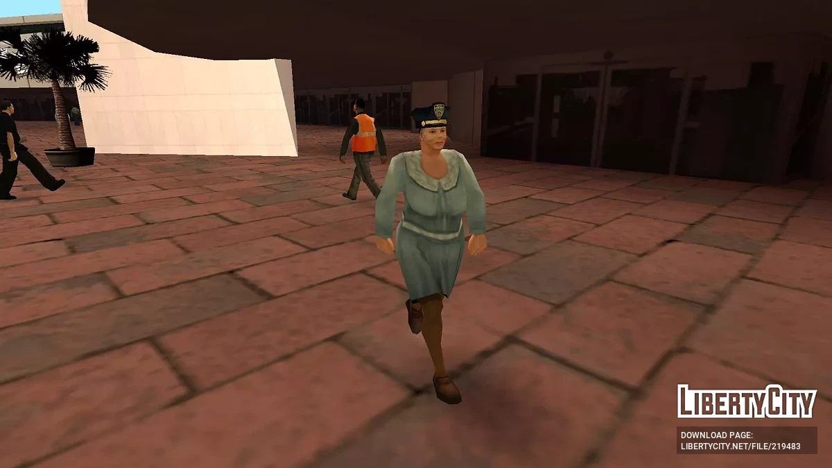 Полицейская бабка / GTA San Andreas