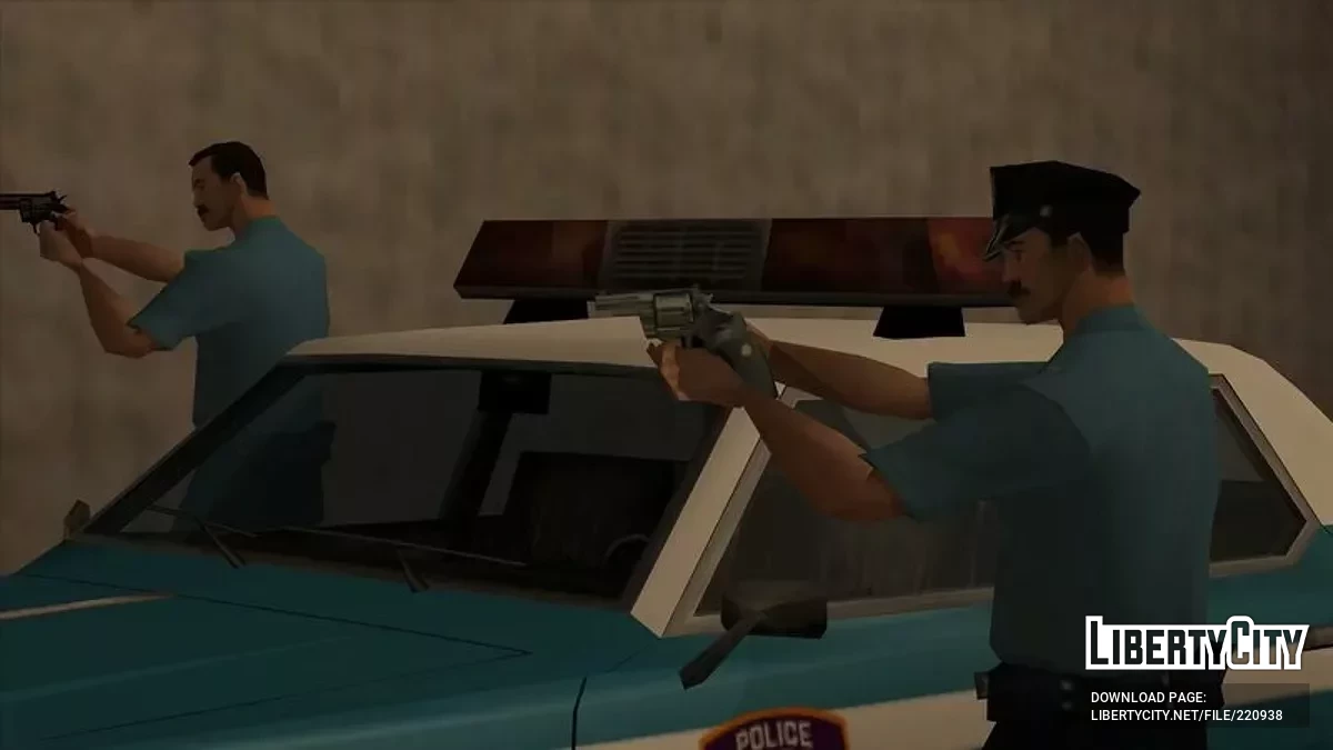 Скины полицейского управления города Либерти-Сити (LCPD) / GTA San Andreas