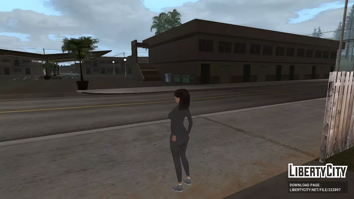 Женский скин №2 / GTA San Andreas