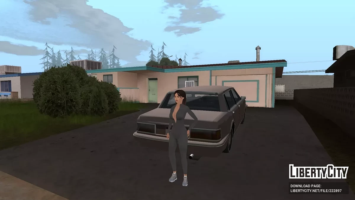 Женский скин №2 / GTA San Andreas