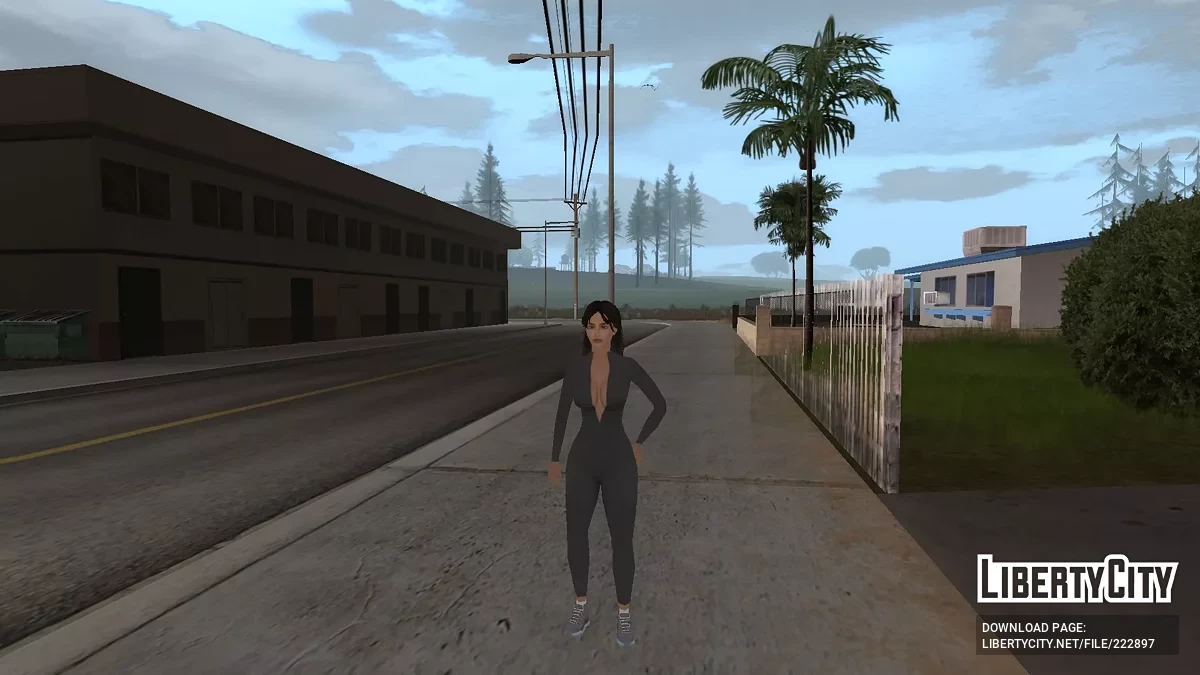 Женский скин №2 / GTA San Andreas