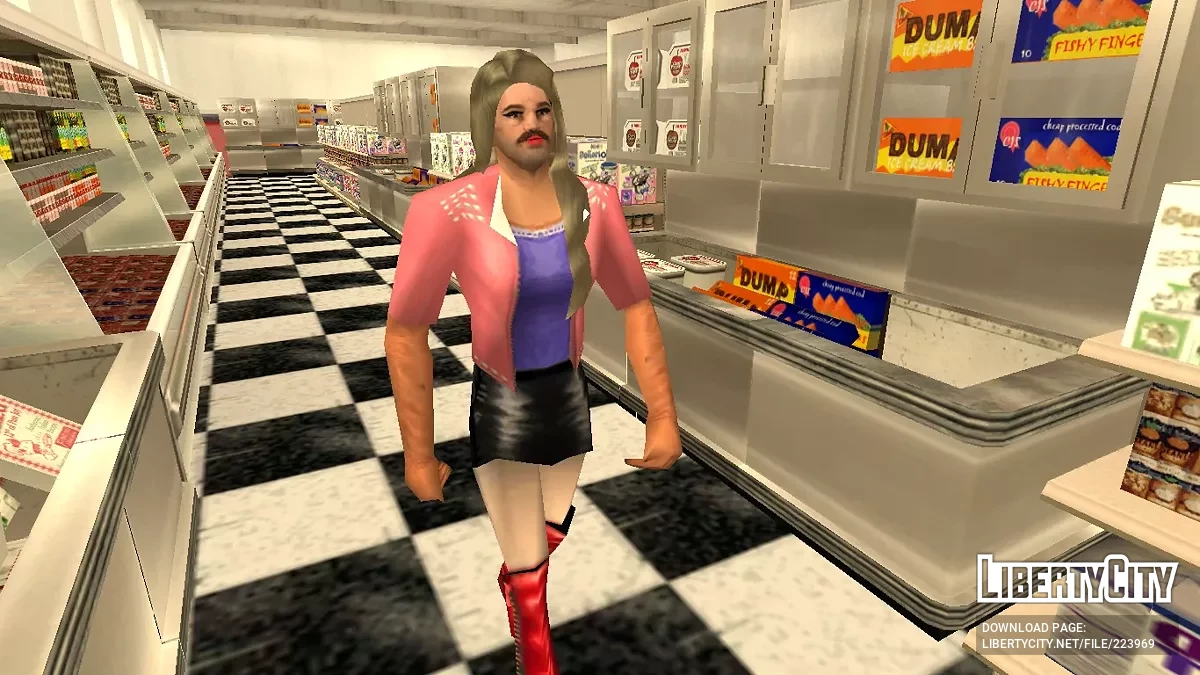 Сборник скинов Детектива Луиса и Лейтенанта Реджинальда / GTA San Andreas