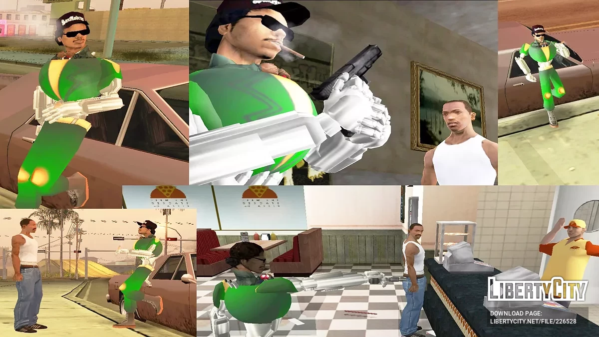 Райдер в реальном размере / GTA San Andreas