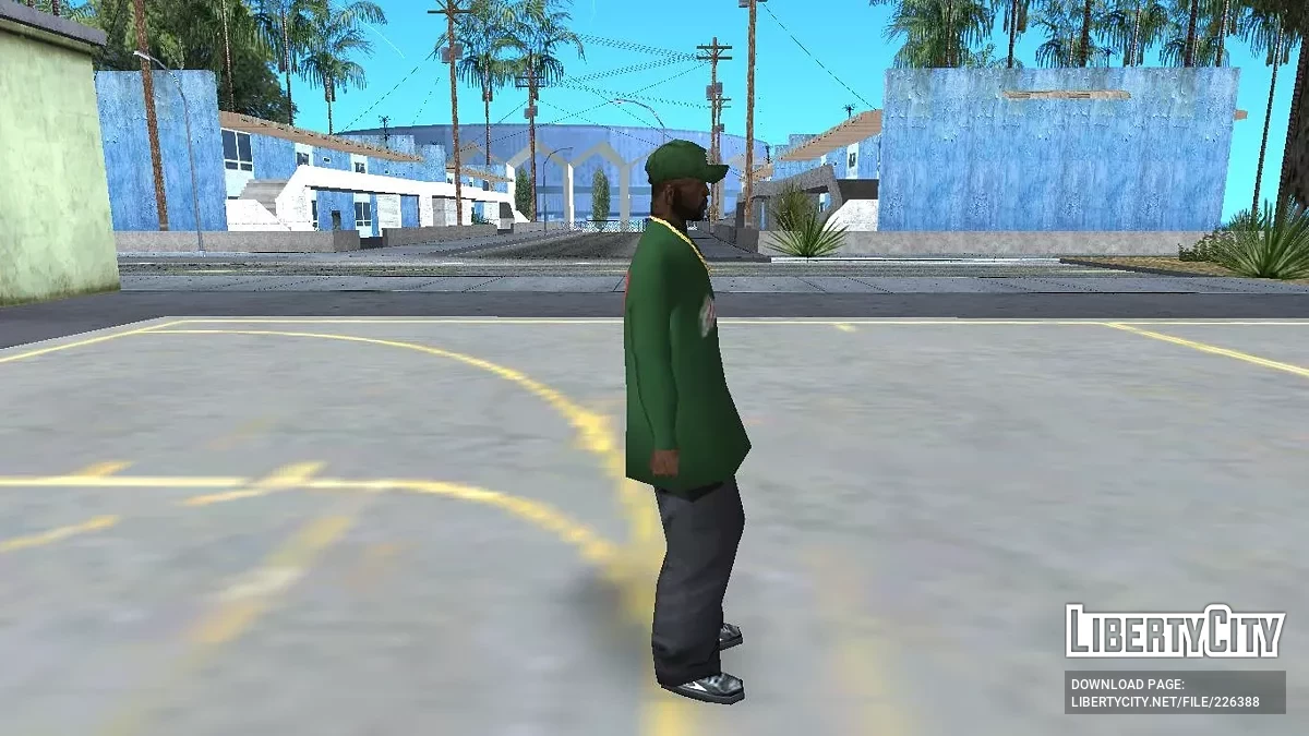 Свит Джонсон как новый член семьи Grove Street / GTA San Andreas