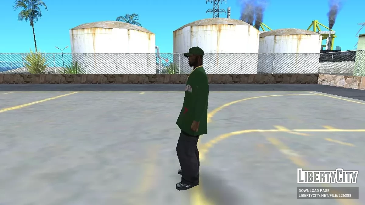 Свит Джонсон как новый член семьи Grove Street / GTA San Andreas