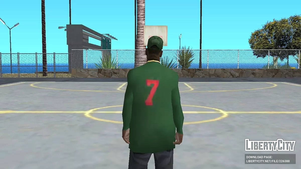 Свит Джонсон как новый член семьи Grove Street / GTA San Andreas