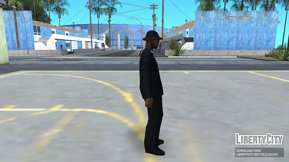 Свит Джонсон в черном смокинге / GTA San Andreas