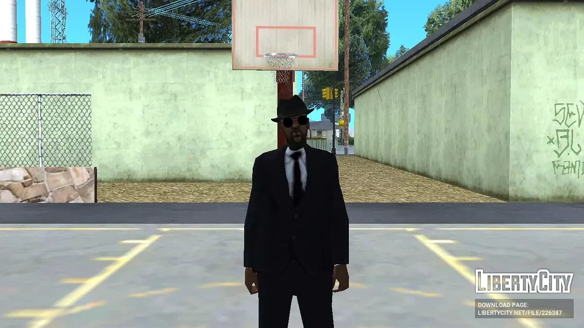 Свит Джонсон в черном смокинге / GTA San Andreas