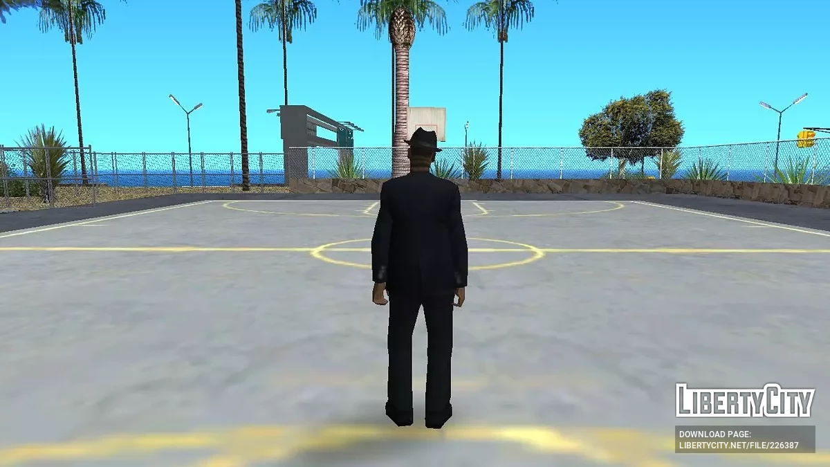Свит Джонсон в черном смокинге / GTA San Andreas