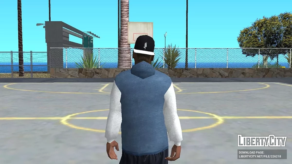 Свит Джонсон в повседневной одежде гангстера / GTA San Andreas