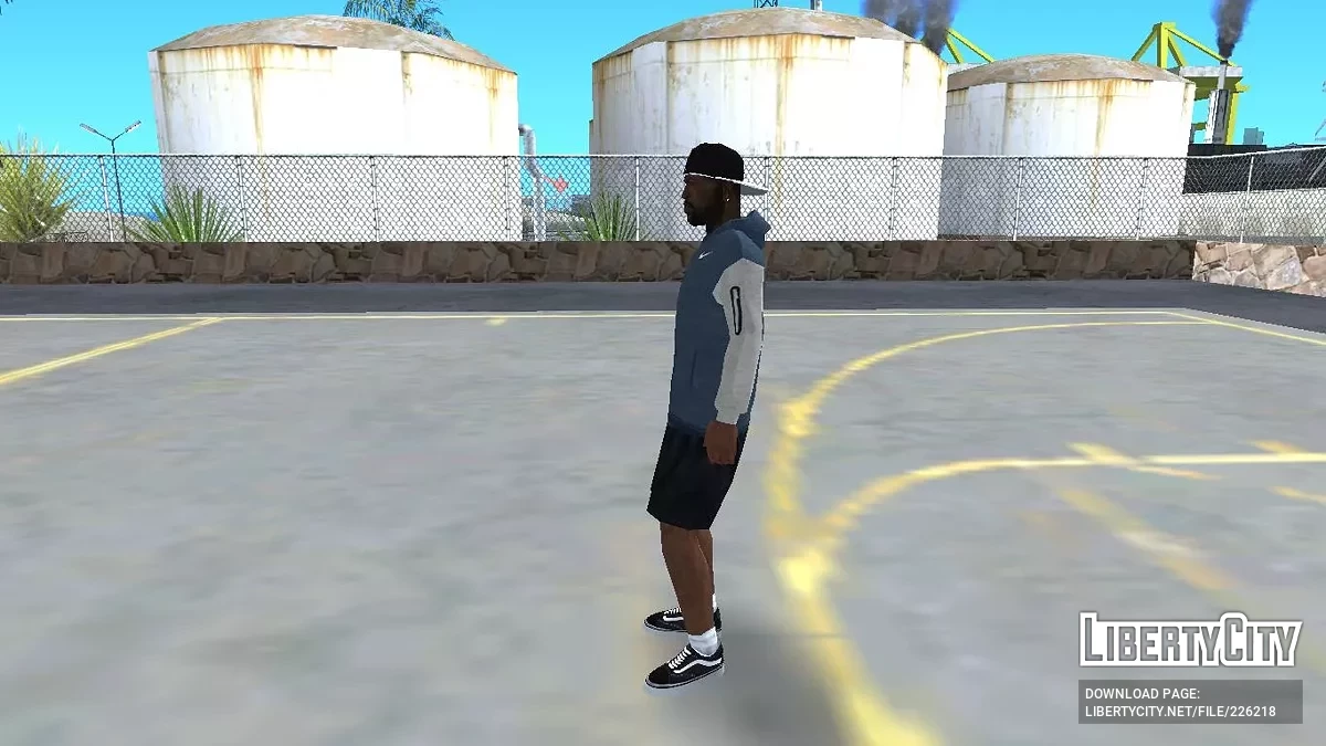 Свит Джонсон в повседневной одежде гангстера / GTA San Andreas