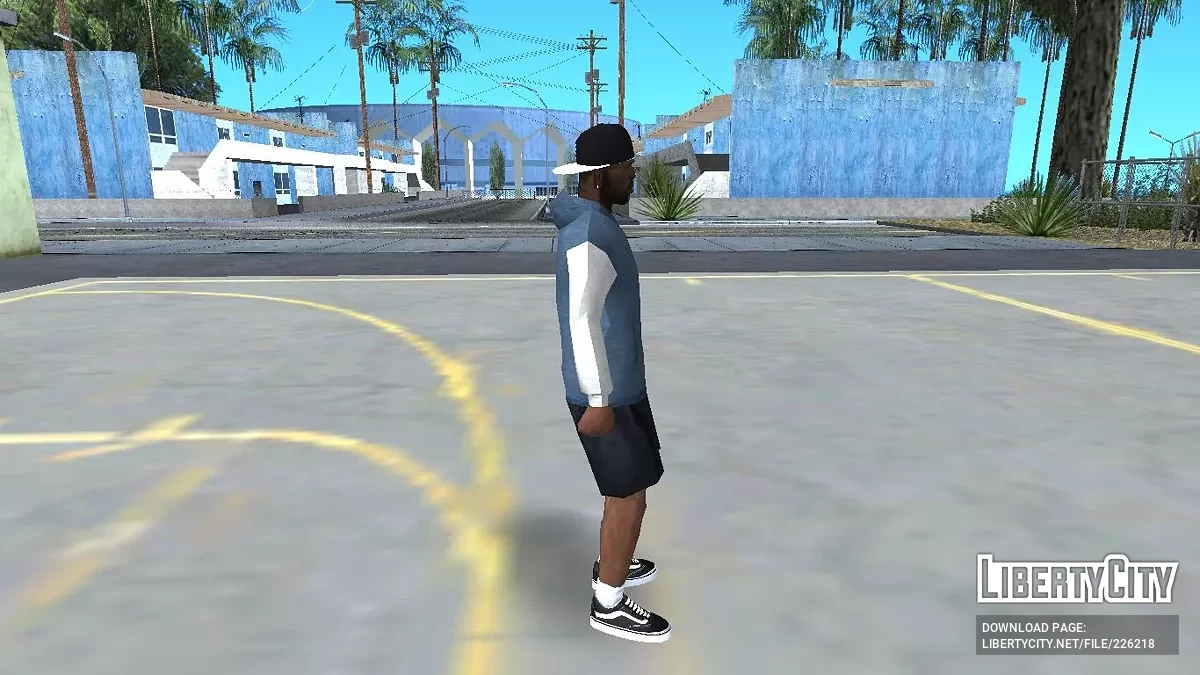 Свит Джонсон в повседневной одежде гангстера / GTA San Andreas