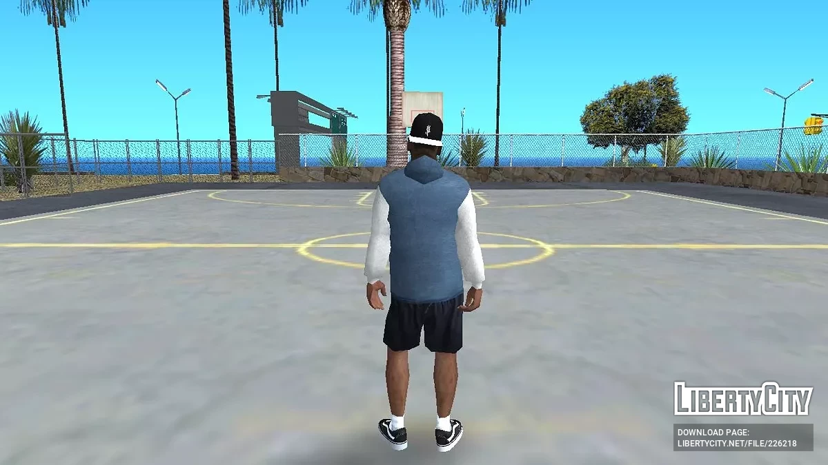 Свит Джонсон в повседневной одежде гангстера / GTA San Andreas