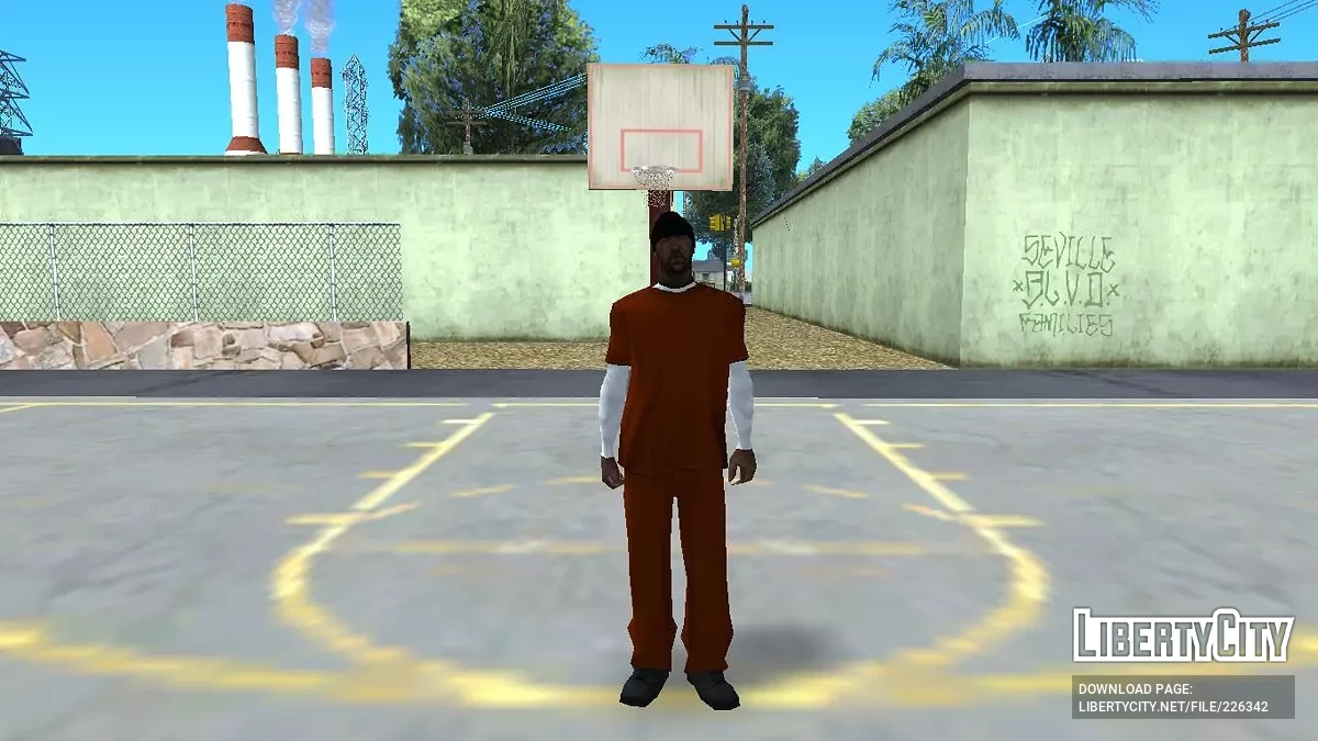 Свит Джонсон в Тюремной Форме / GTA San Andreas