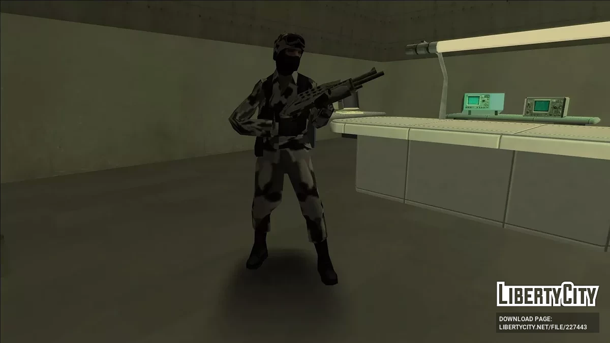 Арктические мстители из Counter Strike / GTA San Andreas